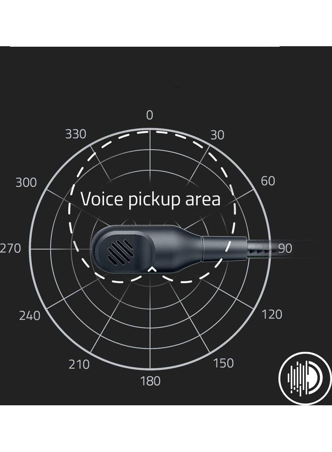 سماعة لعب: صوت محيطي 7.1 - محرك 50 مم - وسائد أذن من الإسفنج الميموري - متوافقة مع PC، Mac، PS4، PS5، Switch، Xbox One، Xbox Series X|S، الأجهزة المحمولة - منفذ صوت 3.5 مم - أبيض - Image 3